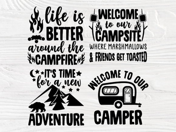 Camping SVG Bundle Camp Life SVG Funny Camping Svg Take a 