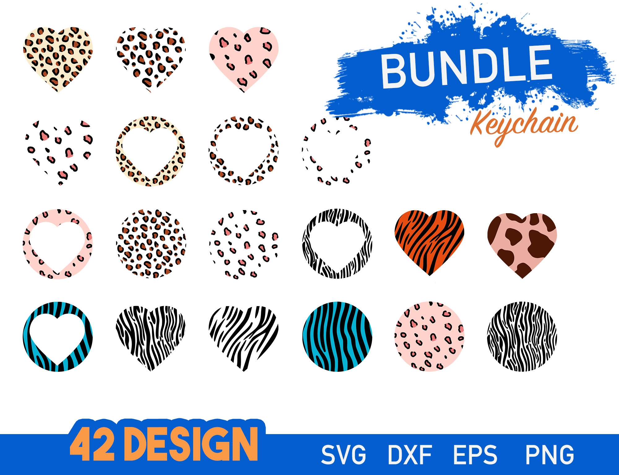 Download Keychain Animals Svg Bundle Bundle Cricut