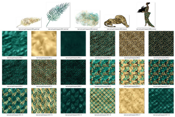 Moodboard Monday: Emerald Green & Leopard