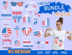 4th of July Bundle Graphic