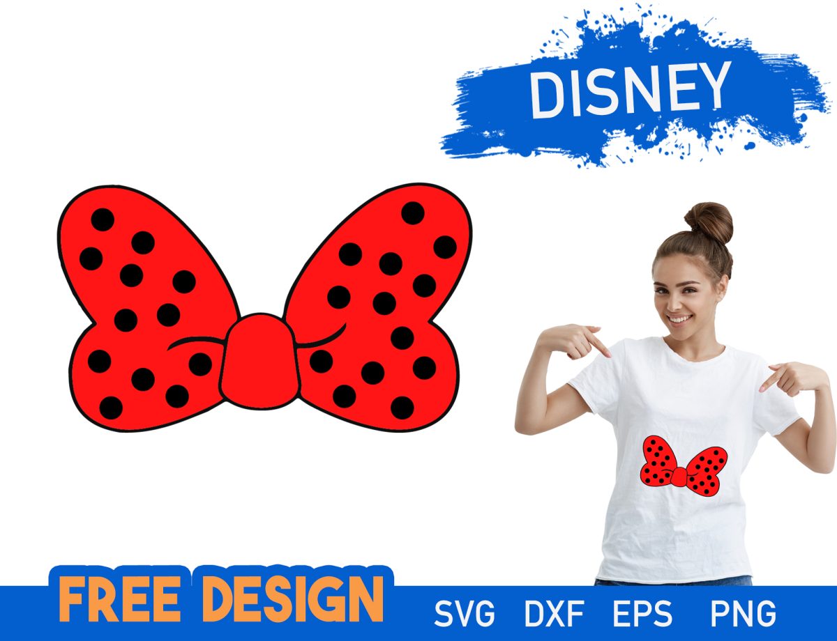 Minnie Mouse Headband SVG Free