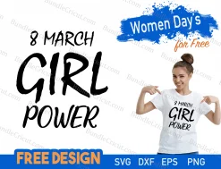 Girl Power 8 March Design
