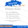 Kitchen rules