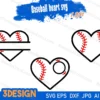 Baseball-Heart-Svg