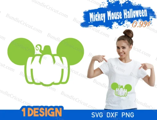 Mickey Mouse Halloween SVG