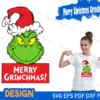merry christmas grinches svg