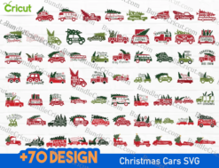 Christmas Cars SVG