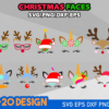 Christmas Face svg
