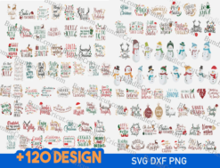 Christmas Quotes SVG bundle