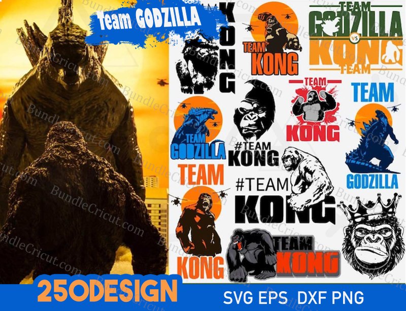 Godzilla Svg Bundle +250 - Bundle Cricut