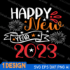 Happy New Year 2023 SVG Cut File