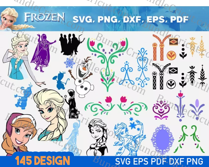 Princess Christmas SVG Frozen Elsa princess svg christmas 