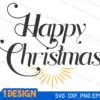 Happy Christmas SVG