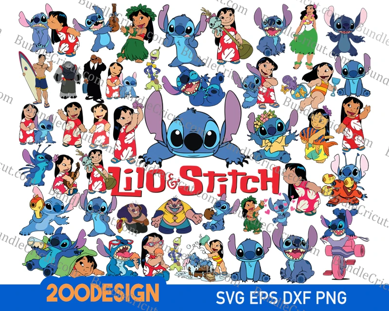 Disney Stitch Candy Valentines Day SVG