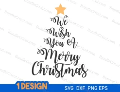 we wish you a merry christmas svg