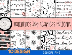 Pink and black pattern,black and pink pattern wallpaper,pink and black heart background,Black and Pink Valentines Day Patterns