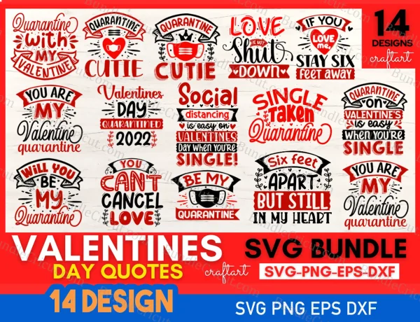 Valentines Day SVG Bundle, SVG valentine designs