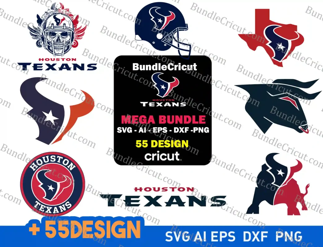 Bundle 25 Files Houston Texans Football team Svg, Houston Te