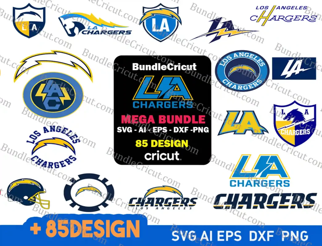 Los Angeles Rams Mega Bundle SVG