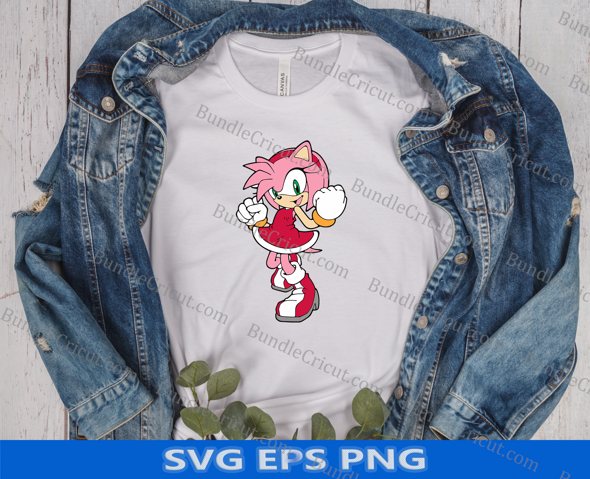 Amy Rose Svg, Amy Rose The Hedgehog Svg, Sonic Svg, Cartoon Svg, Dxf, Png,  Jpeg, Pdf Digital file