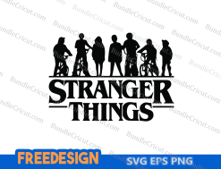 Grab our incredible Stranger Things SVG design for free! Available in SVG, PNG, and EPS formats, this design is perfect for all your creative projects. Embrace the world of Stranger Things without spending a penny.