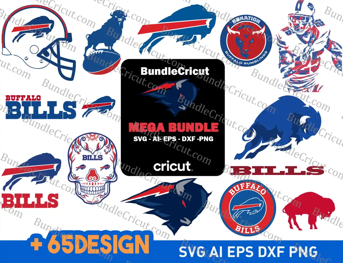 Buffalo Bills Svg, Buffalo Bills Logo Png, Buffalo Bills Cricut, Buffalo Bills Clipart, Buffalo Bills Symbol, NFL Player Files for Cricut Sublimation Files, SVG Bundle, Logo SVG Bundle, NFL Football DXF SVG PNG EPS