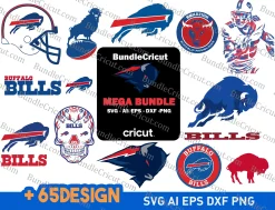 Buffalo Bills Svg, Buffalo Bills Logo Png, Buffalo Bills Cricut, Buffalo Bills Clipart, Buffalo Bills Symbol, NFL Player Files for Cricut Sublimation Files, SVG Bundle, Logo SVG Bundle, NFL Football DXF SVG PNG EPS