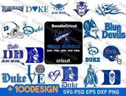 Duke University svg, duke university logo svg, blue devil svg, duke blue devils svg
