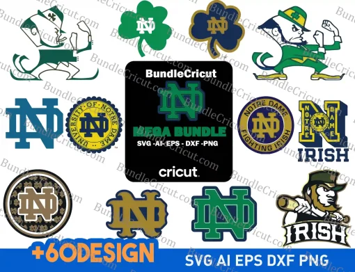 Notre Dame Fighting Irish svg, Notre Dame Fighting Irish Football Team svg,College sports team,Files Notre Dame Bundle Svg, NCAA Svg,Notre Dame Svg,Figthing-Irish Svg,Fighting Irish Svg,College Football Svg