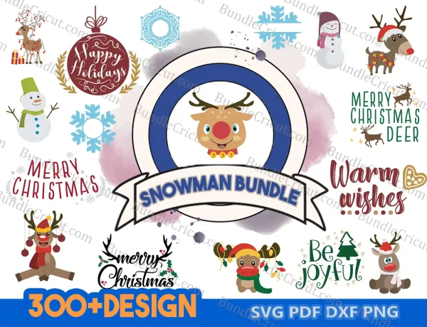 Snowman SVG 300+