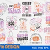 Upgrade your Halloween wardrobe with our Halloween Shirt SVG Collection. Featuring 16 designs, each in six file formats (SVG, DXF, EPS, AI, PDF, PNG), these designs are perfect for creating custom Halloween shirts and more.