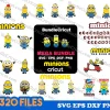Minions SVG Bundle, Minions Cut File ,Despicable Me Svg ,Files for Silhouette Cameo Cricut, Minions Layered ,Minions Clip Art