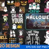 Introducing our "Cricut Halloween Shirt Ideas Bundle" featuring 20 unique designs, available in six file formats (SVG, DXF, EPS, AI, PDF, PNG). Transform your Halloween apparel with these spooky and creative designs.