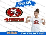49ers svg free, San francisco 49ers svg free, Nfl svg, png,San Francisco 49ers free logo transparent, dxf, eps digital file