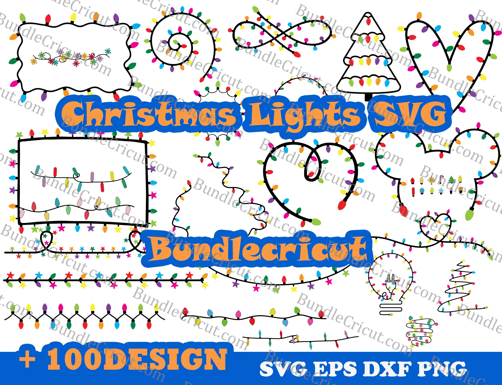 Christmas Lights Svg [ Download Now ] ️