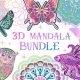 3D Mandala Bundle