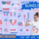 4th of July Bundle Graphic