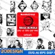 Anime bundle SVG Manga bundle Svg Cartoon packs SVG Anime and manga png Anime digital download Anime instant download Anime