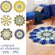 Azulejo Mandala 4