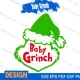 Baby Grinch christmas SVG