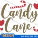 Candy Cane SVG FREE