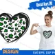 Cheetah Heart SVG