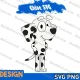 Bluey Chloe Svg