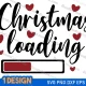 Christmas Love Loading SVG