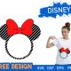 Minnie Mouse Layered SVG free