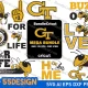 Georgia Tech Yellow JacketsSVG bundle , NCAA svg, logo NCAA bundle svg eps dxf png , digital Download , Instant Download