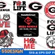 Go Dawgs Svg ,GO dawgs ncaa bundle SVG, GO dawgs Football Bundle SVG Digital File