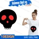 Halloween Skull svg