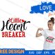 Little Heart Breaker SVG