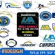 Los Angeles Chargers svg,la chargers svg,la chargers logo SVG